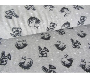 Wellness Sweat - Bunny grau